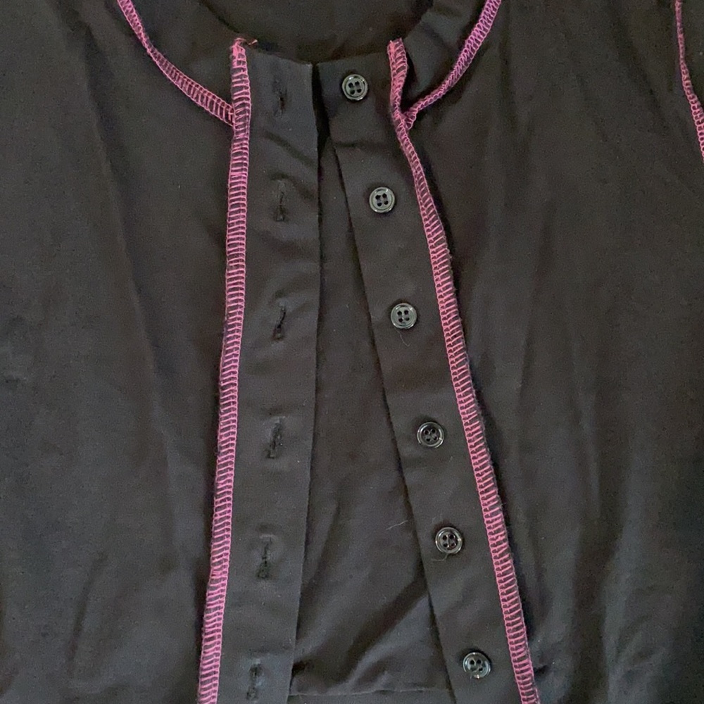 Superdown Revolve Button Up Shirt Size S - image 3
